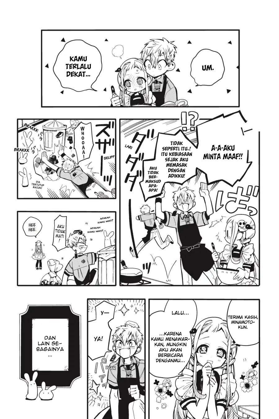 Jibaku Shounen Hanako-kun Chapter 15 Bahasa Indonesia